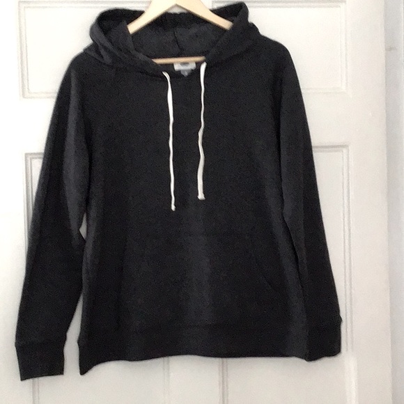 Old Navy Fleece hoodie, women’s, dark, gray color, size XL - Picture 1 of 7